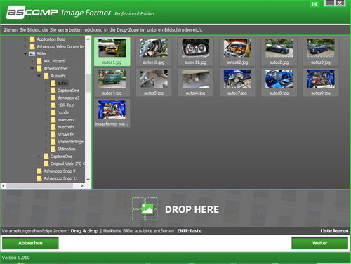 ascomp-imageformer-bilder-laden