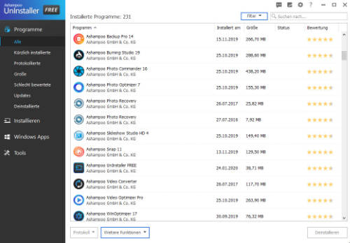 ashampoo-uninstaller-free-alle-programme
