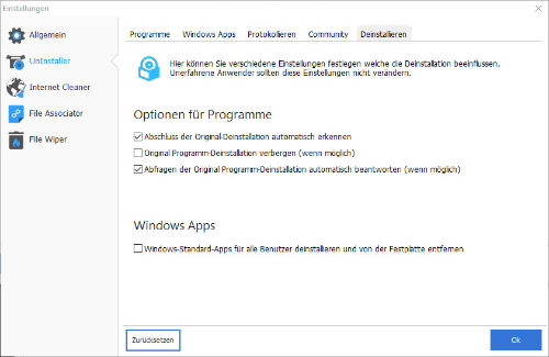 ashampoo-uninstaller-free-einstellungen-deinstallieren