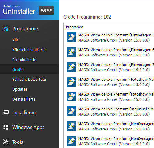 ashampoo-uninstaller-free-grosse-programme