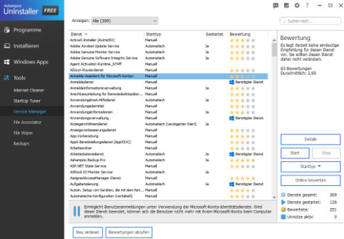 ashampoo-uninstaller-free-service-manager