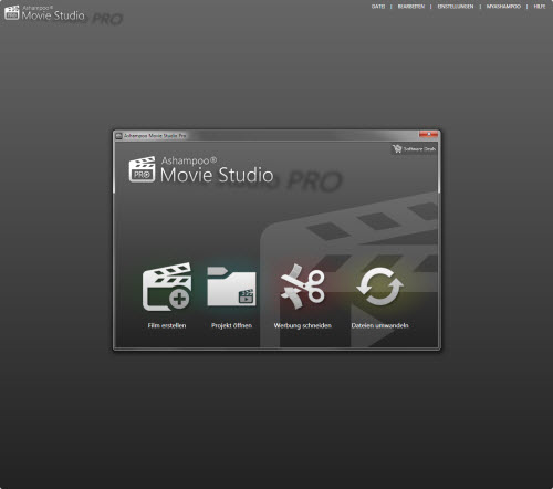 moviestudiopro-programmstart-fenster