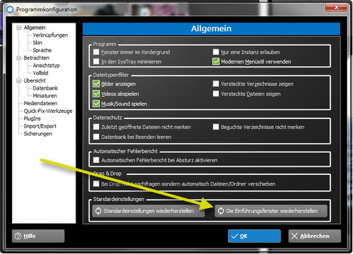 photocommander14-programmkonfiguration