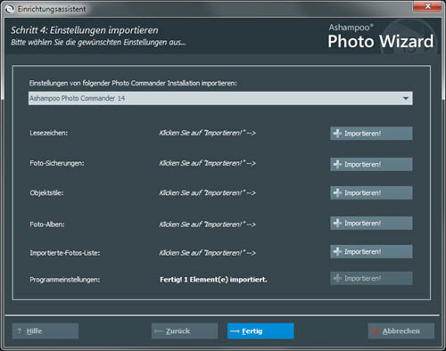 photocommander15-einrichtungs-assistent-einstellungen-importieren