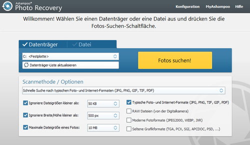 ashampoo-photo-recovery-startfenster