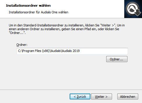 audialsone2019-installationsordner