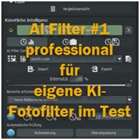 AI Filter #1 professional für eigene KI-Fotofilter im Test