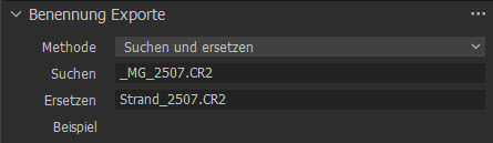 captureone-export-suchen-ersetzen