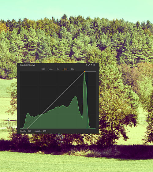 captureone-gradationskurve-gruenkanal-farbverschiebung