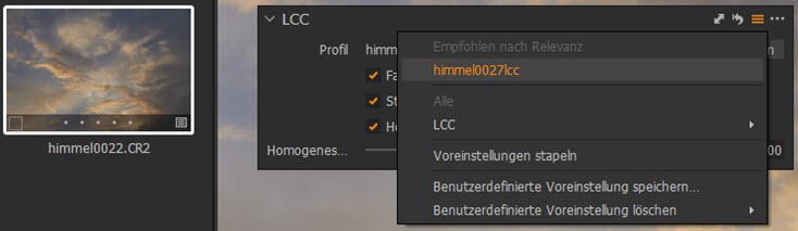 co-lcc-voreinstellung-zugewiesen