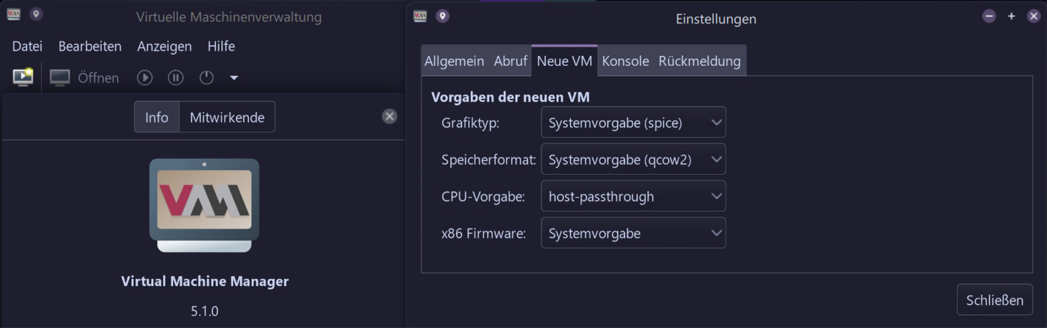 Kein Konto, kein Store und virtuelle Maschine unter Linux