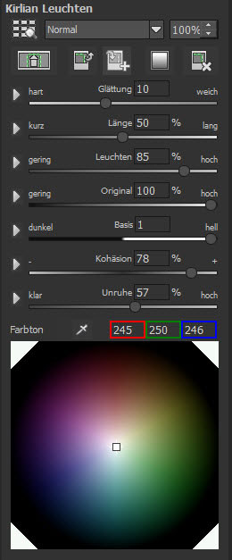 colorpro6test-kirlianleuchten-parameter