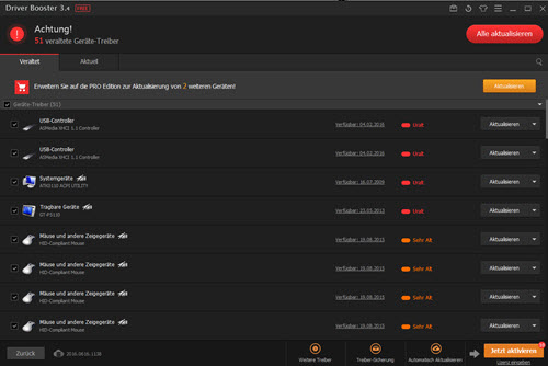 driverbooster-liste-veraltet