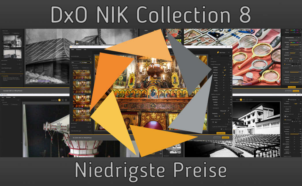 Niedrigste Preise für die DxO Nik Collection 8