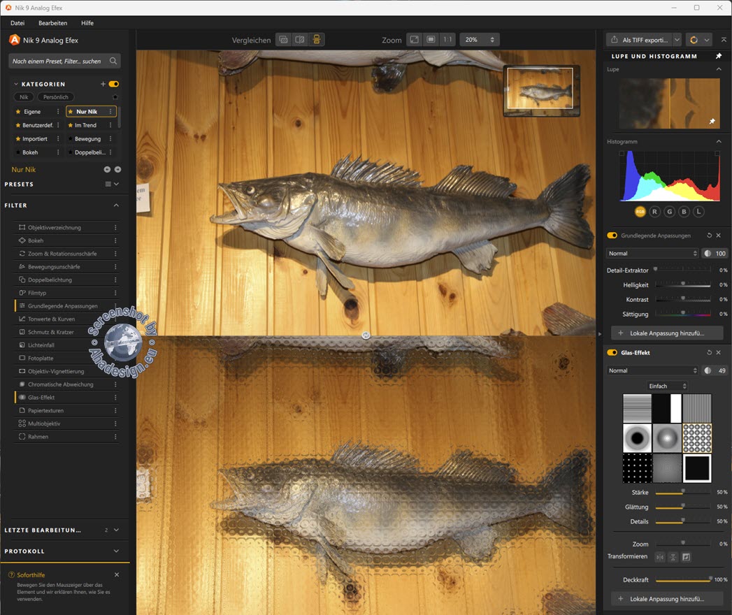 Glas-Effekt für den ganz eigenen Look