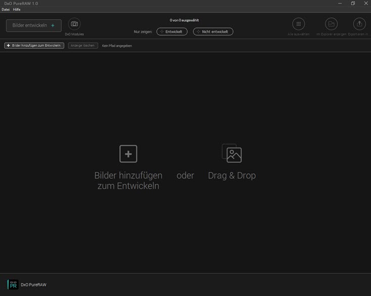 dxo-pureraw-programmoberflaeche