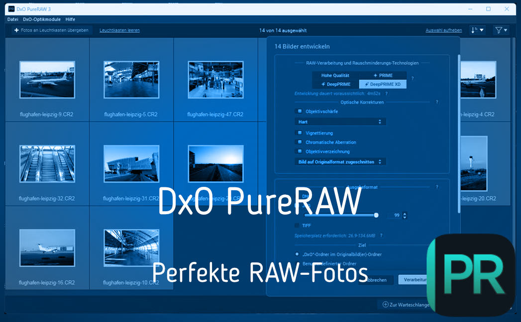 Perfekte RAW-Fotos auf Knopfdruck in DxO PureRAW