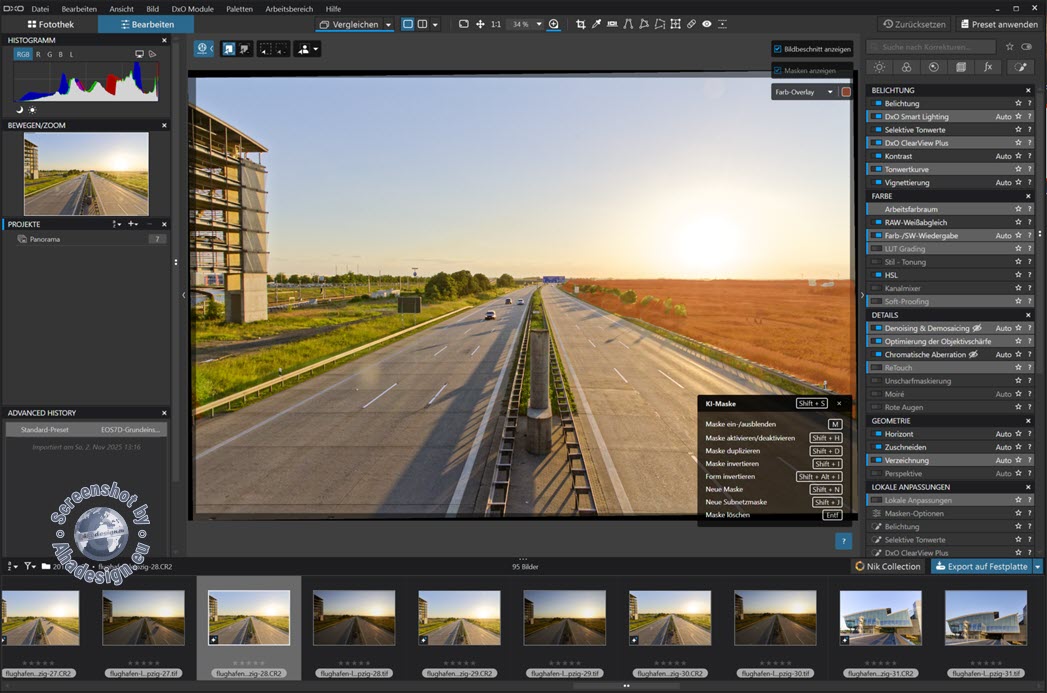 Genauere Auswahlwerkzeuge, neu organisierbare Masken und zusätzliche Fotothek-Filter Genauere Auswahlwerkzeuge, neu organisierbare Masken und zusätzliche Fotothek-Filter