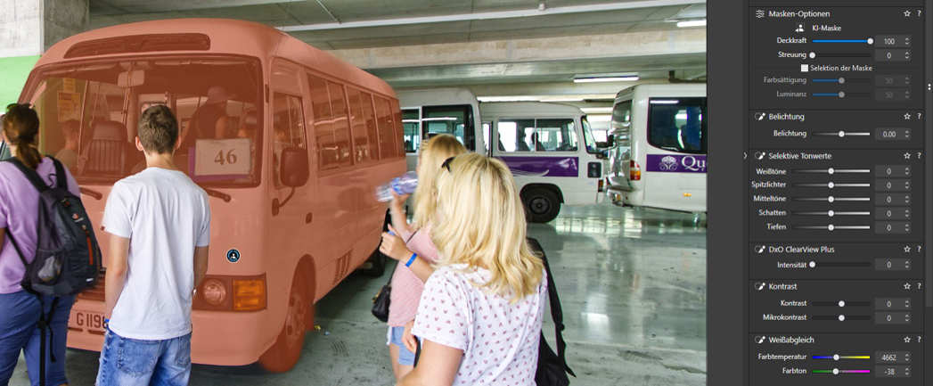 KI-Maske Bus KI-Maske Bus