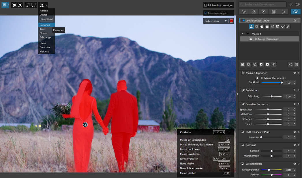 KI-Maske Personen KI-Maske Personen