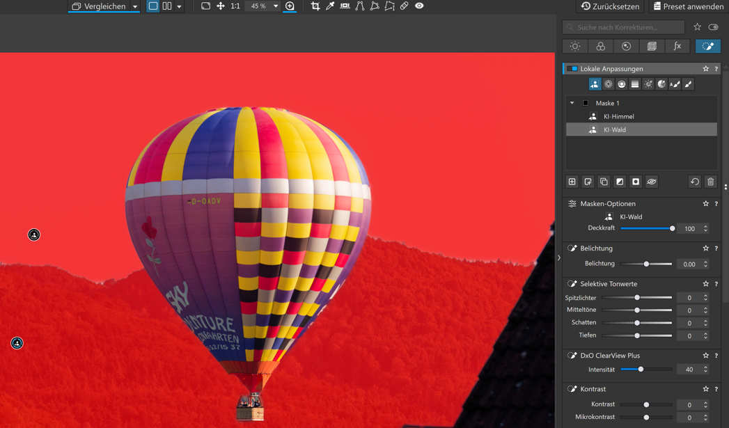 KI-Masken Ballon KI-Masken Ballon