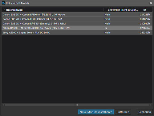 dxo-photolab-installierte-optische-module