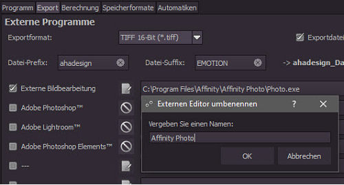 emotionprojectspro-export-umbenennen