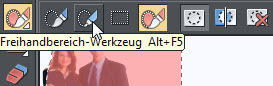 Foto und Grafik Designer 10 - Bereich und Maske Werkzeuge