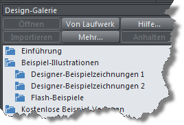 Foto und Grafik Designer 10 - Galerie Ordner