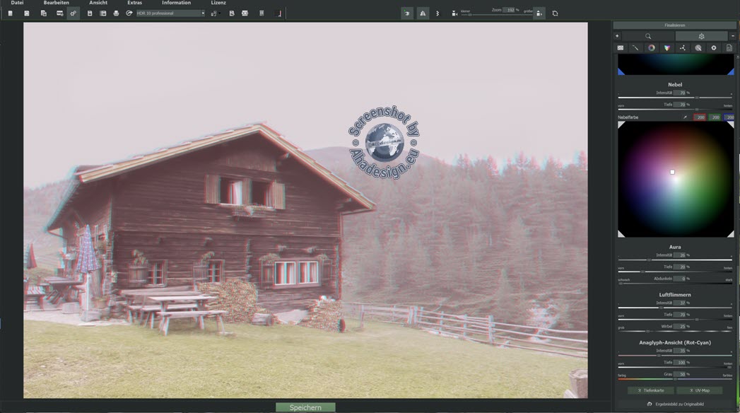 Die Spezialeffekte in FOTO 3D #1 professional
