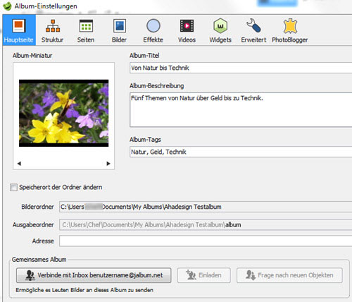jalbum-einstellungen-hauptseite