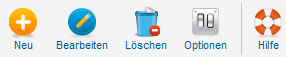 Joomla - Sprachen - Buttons