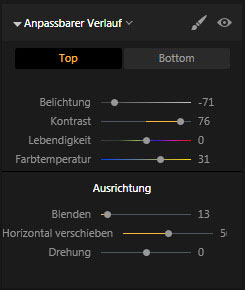 luminar2018-anpassbarer-verlauf