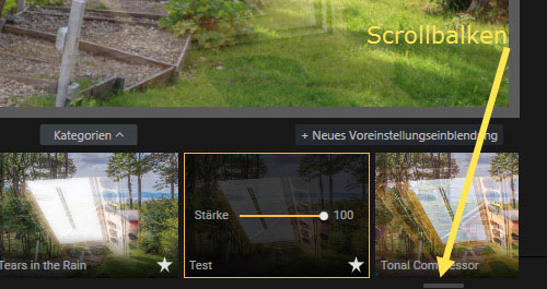 luminar2018-voreinstellung-scrollen