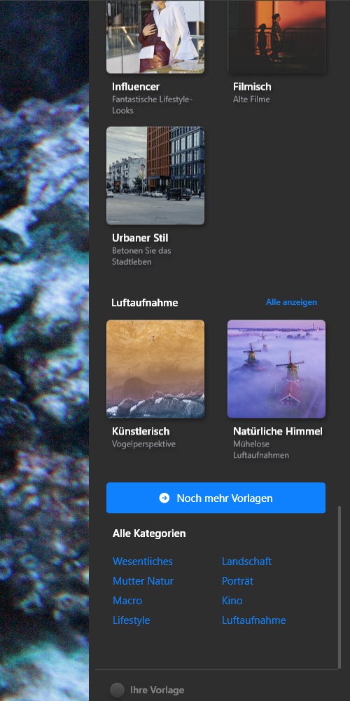 luminar-ai-update2-vorlagenkategorien