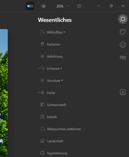 luminar-ai-vorlagen-exportieren-angepasste-werkzeuge