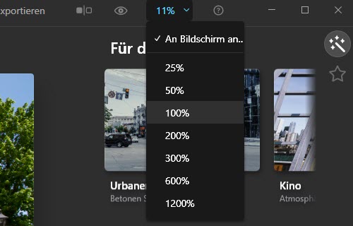 luminar-ai-vorlagen-exportieren-zoommenue