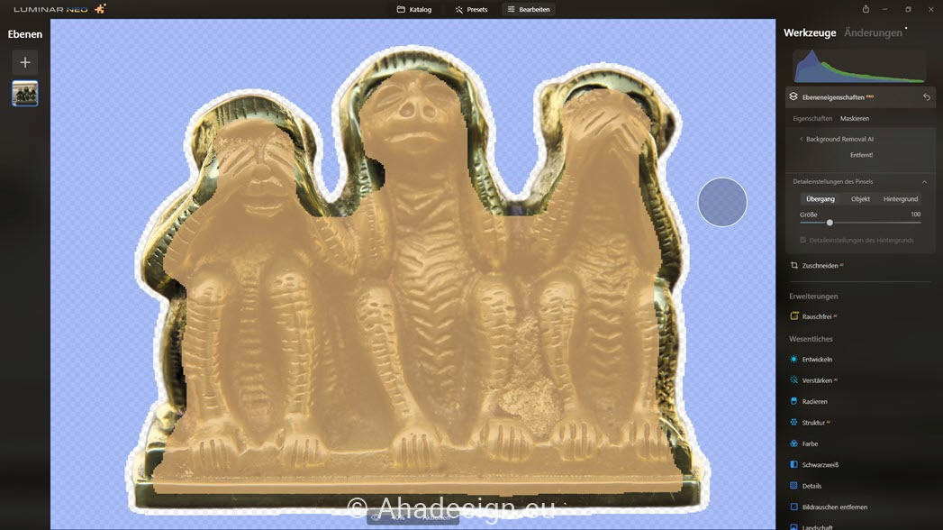 luminar-neo-hintergrund-entfernen-ai-detaileinstellung-affen