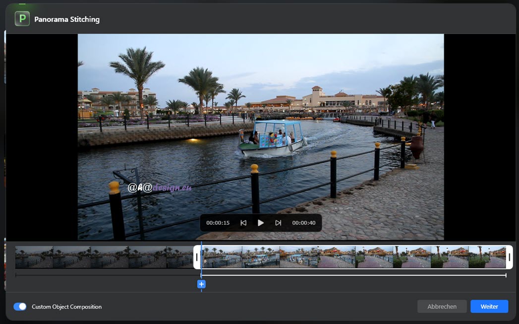 Luminar Neo - Panorama-Stitching - Video - Custom