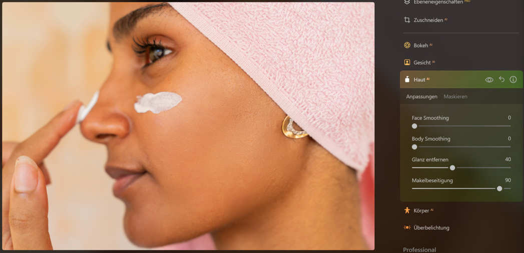 Haut AI mit verbesserten und mehr Möglichkeiten