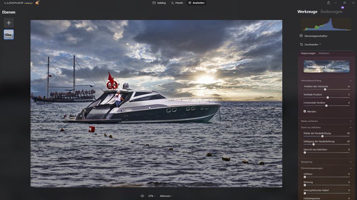 luminar-neo-yacht-himmel-ai