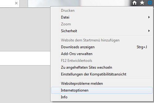 ie-internetoptionen