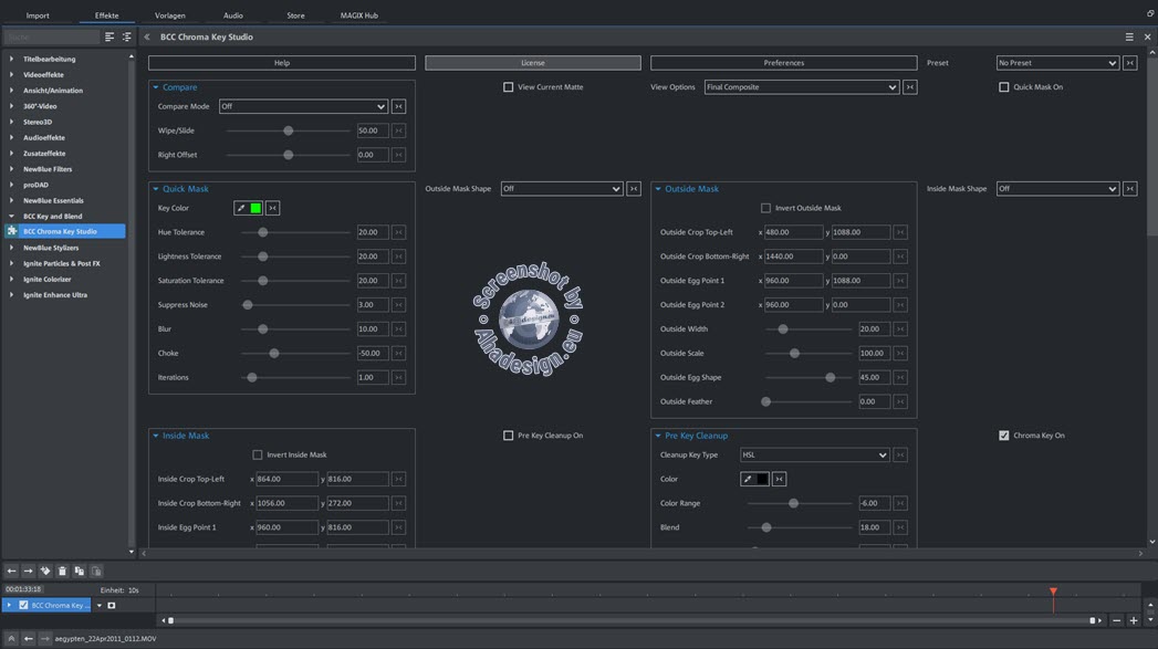 Video Pro X15 - BCC Chroma Key Studio