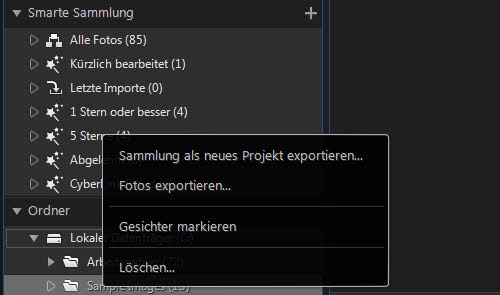 photodirector9-smartsammlungen