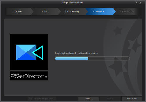 powerdirector16ultra-magicmovie-assistent-analyse