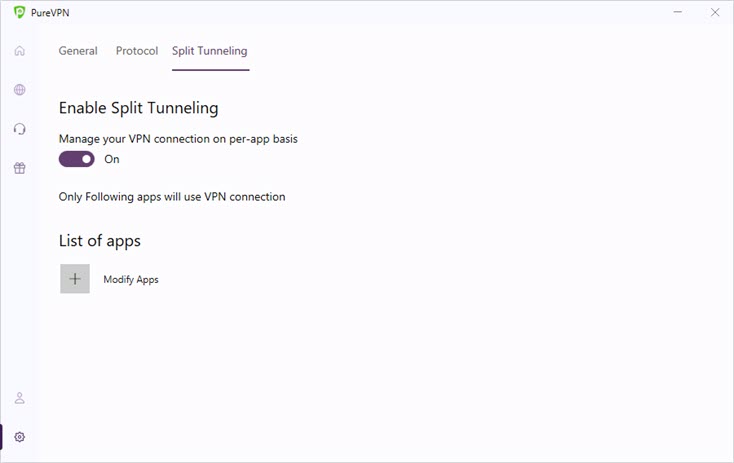 purevpn-einstellungen-split-tunneling