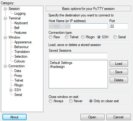 putty-autologin-konfiguration