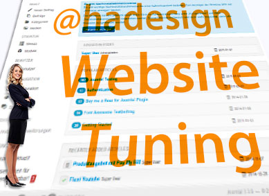 Ahadesign - Website Tuning