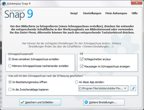 ashampoo-snap9-einstellungen