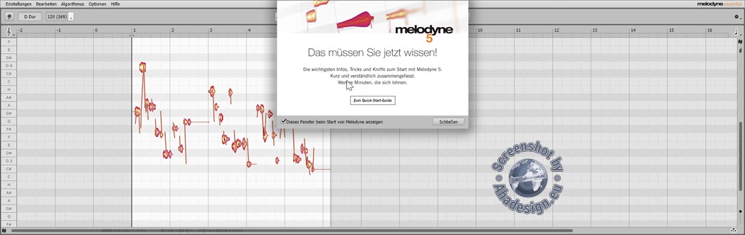 Celemony Melodyne 5 - Start Guide